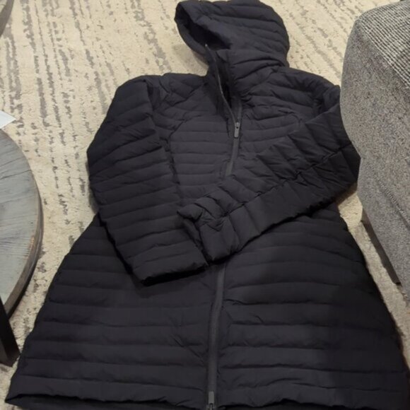Lululemon Pack it Down Jacket *Long Black - Picture 9 of 16